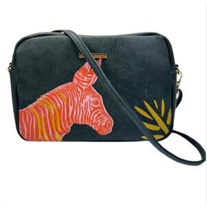 House of Disaster Heritage & Harlequin Zebra Clutch/Crossbody Bag